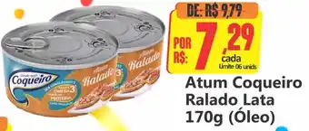 Big Supermercados Atum Coqueiro Ralado Lata (Óleo) oferta