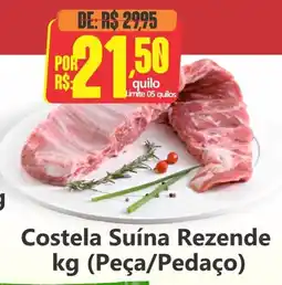 Big Supermercados Costela Suína Rezende oferta