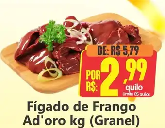 Big Supermercados Fígado de Frango Ad'oro oferta