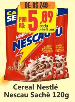 Big Supermercados Cereal Nestlé Nescau Sachê oferta