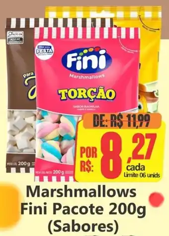 Big Supermercados Marshmallows Fini Pacote oferta