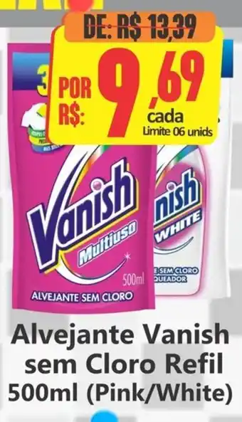 Big Supermercados Alvejante Vanish sem Cloro Refil oferta