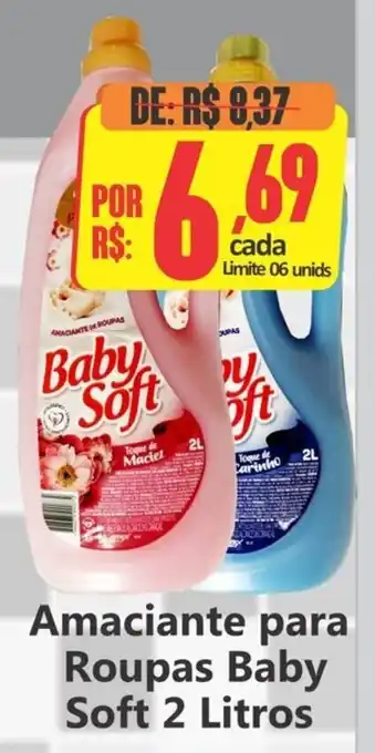 Big Supermercados Amaciante para Roupas Baby Soft oferta