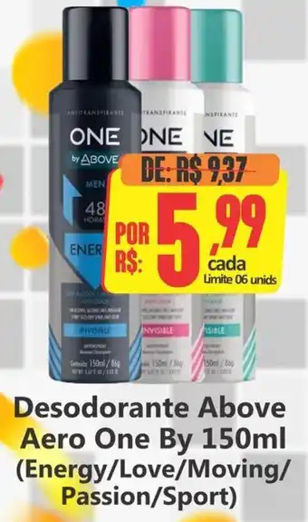 Big Supermercados Desodorante Above Aero One By oferta