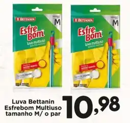 Confiança Supermercados Luva Bettanin Esfrebom Multiuso tamanho M/ o par oferta