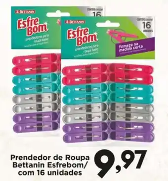 Confiança Supermercados Prendedor de Roupa Bettanin Esfrebom oferta