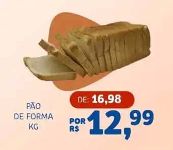 Bergamais Supermercados Pão de forma oferta