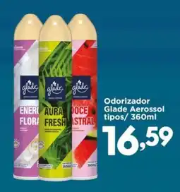 Confiança Supermercados Odorizador Glade Aerossol tipos oferta