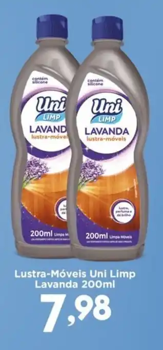 Confiança Supermercados Lustra-Móveis Uni Limp Lavanda oferta