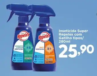 Confiança Supermercados Inseticida Super Repelex com Gatilho tipos oferta