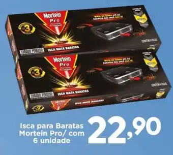 Confiança Supermercados Isca para Baratas Mortein Pro/com 6 unidade oferta