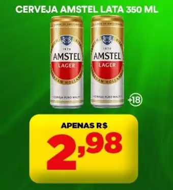 Supermercado Porecatu Cerveja amstel lata oferta