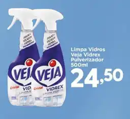 Confiança Supermercados Limpa Vidros Veja Vidrex Pulverizador oferta