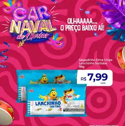 Supermercado Precito Salgadinho Elma Chips Lanchinho Sortidos oferta