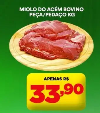 Supermercado Porecatu Miolo do acém bovino peça/pedaço oferta