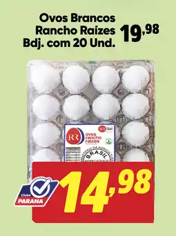 Supermercado Paraná Ovos Brancos Rancho Raízes Bdj. oferta