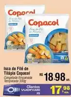 Fort Atacadista Copacol - isca de filé de tilápia oferta