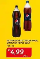 Assaí Atacadista Tradicional - refrigerante tradicional ou black pepsi cola oferta