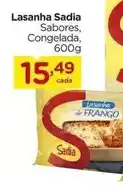 Carrefour Sadia - lasanha oferta