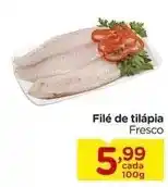 Carrefour De - filé de tilápia oferta