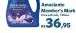 Sam's Club Member's mark - amaciante oferta