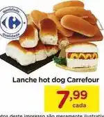 Carrefour Carrefour - lanche hot dog oferta