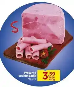 Carrefour Sadia - presunto cozido oferta