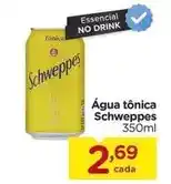 Carrefour Schweppes - água tônica oferta