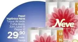 Carrefour Neve - papel higiênico oferta