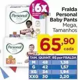 Carrefour Personal baby - fralda pants oferta