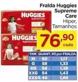 Carrefour Huggies - fralda supreme care oferta