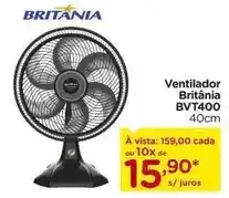 Carrefour Britânia - ventilador bvt400 oferta