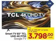 Carrefour Tcl - smart tv 65 uhd 4k p755 oferta