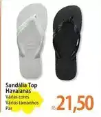 Atacadão Top - sandália top havaianas oferta