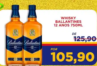 Pão de Mel Whisky ballantines 12 anos oferta