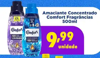 Pão de Mel Amaciante Concentrado Comfort Fragrâncias oferta