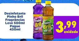 Pão de Mel Desinfetante Pinho Bril Fragrâncias oferta