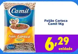 Pão de Mel Feijão Carioca Camil oferta