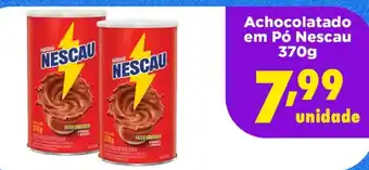 Pão de Mel Achocolatado em Pó Nescau oferta