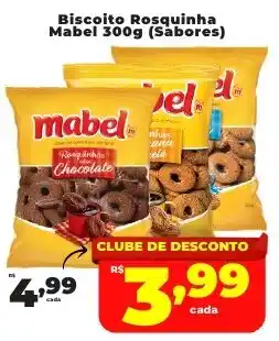 Rede uniforça Biscoito Rosquinha Mabel  (Sabores) oferta