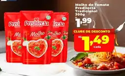 Rede uniforça Molho de Tomate Predilecta Tradicional oferta