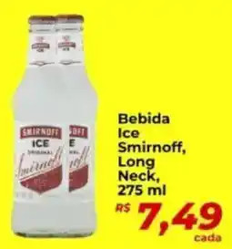 Supermercados Bretas Bebida Ice Smirnoff, Long Neck, oferta