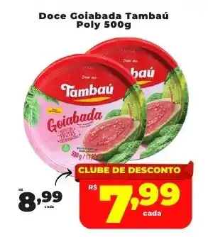 Rede uniforça Doce Goiabada Tambaú Poly oferta