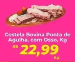 Supermercados Bretas Costela Bovina Ponta de Agulha, com Osso, oferta