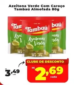 Rede uniforça Azeitona Verde Com Caroço Tambaú Almofada oferta