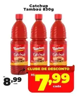 Rede uniforça Catchup Tambaú oferta