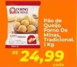 Supermercados Bretas Pão de Queijo Forno De Minas, Tradicional, oferta