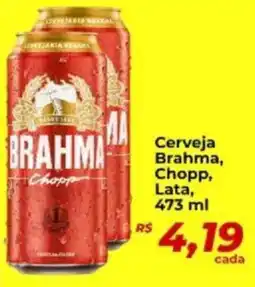 Supermercados Bretas Cerveja Brahma, Chopp, Lata, oferta