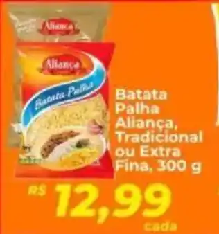 Supermercados Bretas Batata Palha Aliança, Tradicional ou Extra Fina, oferta