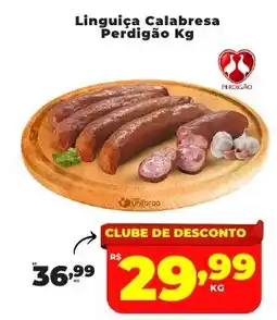 Rede uniforça Linguiça Calabresa Perdigão oferta